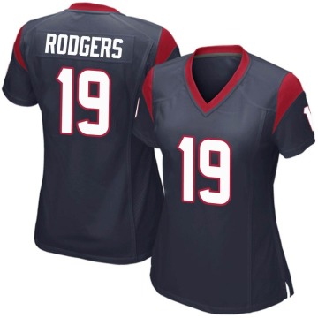 Amari Rodgers Women's Navy Blue Game Team Color Jersey