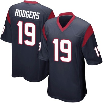 Amari Rodgers Youth Navy Blue Game Team Color Jersey
