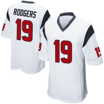 Amari Rodgers Youth White Game Jersey