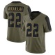 Ameer Abdullah Men's Olive Limited 2021 Salute To Service Jersey