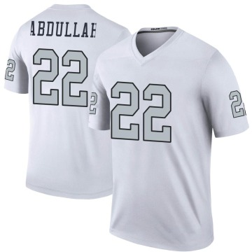Ameer Abdullah Youth White Legend Color Rush Jersey