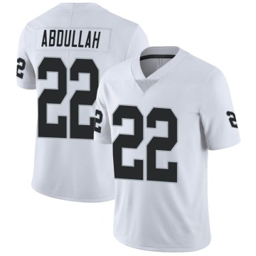 Ameer Abdullah Youth White Limited Vapor Untouchable Jersey