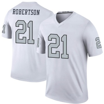 Amik Robertson Youth White Legend Color Rush Jersey