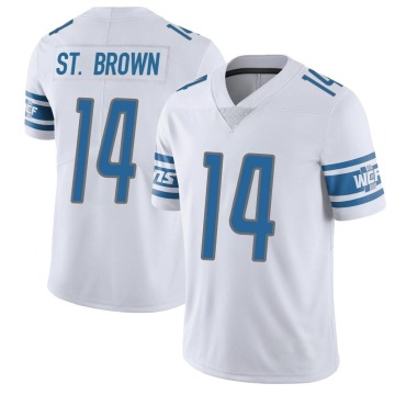 Amon-Ra St. Brown Youth White Limited Vapor Untouchable Jersey