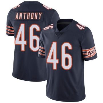 Andre Anthony Men's Navy Limited Team Color Vapor Untouchable Jersey