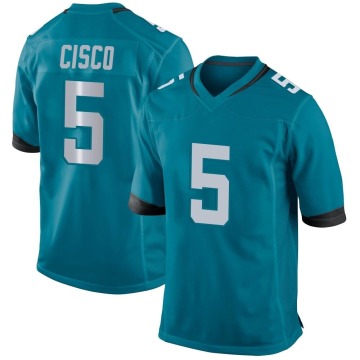 Andre Cisco Men's Teal Game Jersey