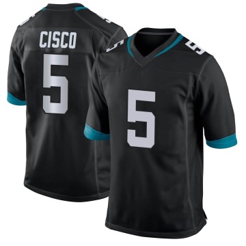 Andre Cisco Youth Black Game Jersey