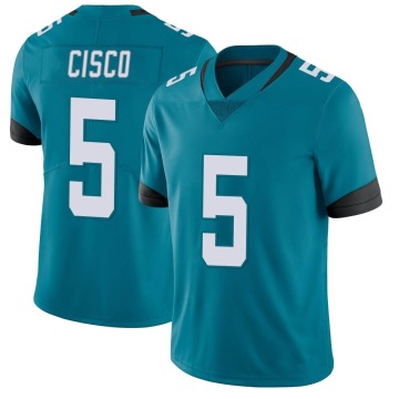 Andre Cisco Youth Teal Limited Vapor Untouchable Jersey