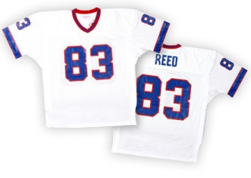 Andre Reed Men's White Authentic Throwback Jersey