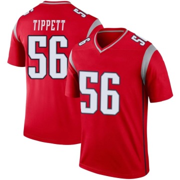 Andre Tippett Youth Red Legend Inverted Jersey