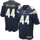 Andre Williams Los Angeles Chargers Men's Navy Blue Game Team Color Jersey