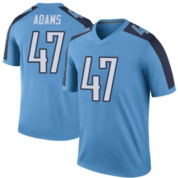 Andrew Adams Youth Light Blue Legend Color Rush Jersey