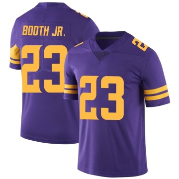 Andrew Booth Jr. Men's Purple Limited Color Rush Jersey