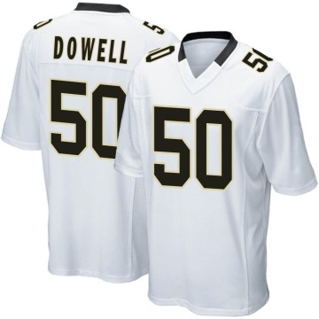 Andrew Dowell Men's White Game Jersey