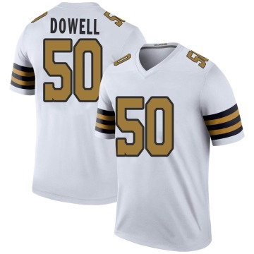 Andrew Dowell Men's White Legend Color Rush Jersey