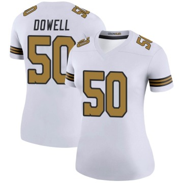Andrew Dowell Women's White Legend Color Rush Jersey