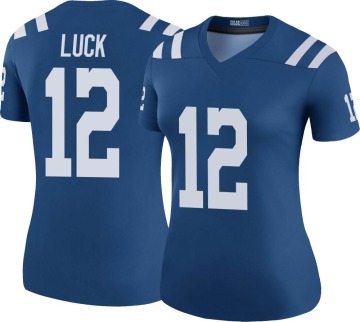 Andrew Luck Women's Royal Legend Color Rush Jersey