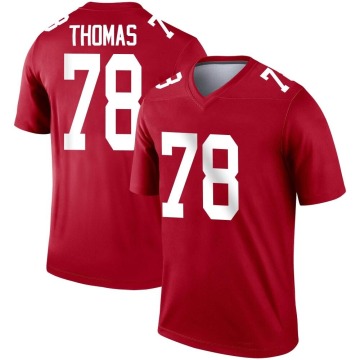 Andrew Thomas Youth Red Legend Inverted Jersey