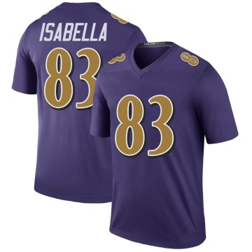 Andy Isabella Youth Purple Legend Color Rush Jersey