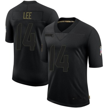 Andy Lee Men's Black Limited 2020 Salute To Service Jersey