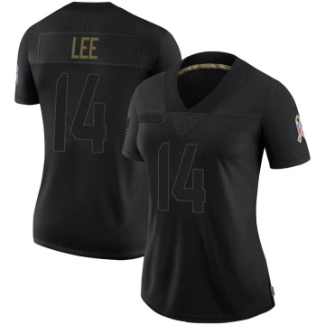 Andy Lee Women's Black Limited 2020 Salute To Service Jersey
