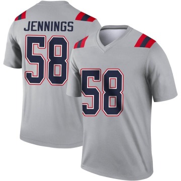 Anfernee Jennings Youth Gray Legend Inverted Jersey