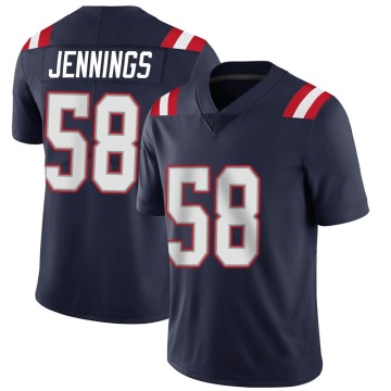 Anfernee Jennings Youth Navy Limited Team Color Vapor Untouchable Jersey