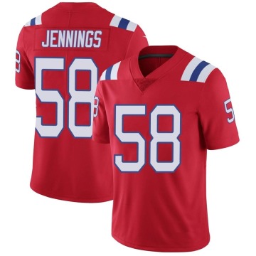 Anfernee Jennings Youth Red Limited Vapor Untouchable Alternate Jersey