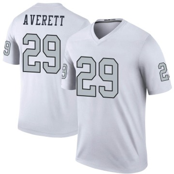 Anthony Averett Youth White Legend Color Rush Jersey