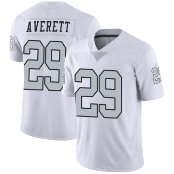 Anthony Averett Youth White Limited Color Rush Jersey