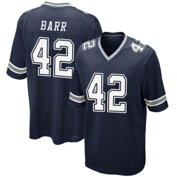 Anthony Barr Youth Navy Game Team Color Jersey
