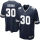 Anthony Brown Dallas Cowboys Men's Navy Blue Game Team Color Jersey