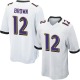 Anthony Brown Men's White Game Jersey