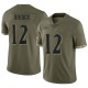 Anthony Brown Youth Brown Limited Olive 2022 Salute To Service Jersey
