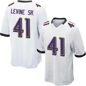 Anthony Levine Sr. Youth White Game Jersey