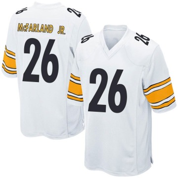 Anthony McFarland Jr. Youth White Game Jersey