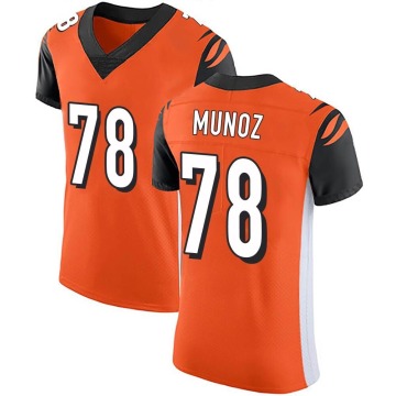 Anthony Munoz Men's Orange Elite Alternate Vapor Untouchable Jersey