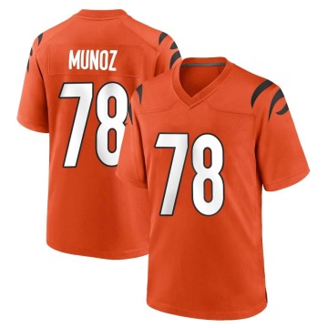 Anthony Munoz Men's Orange Game Jersey