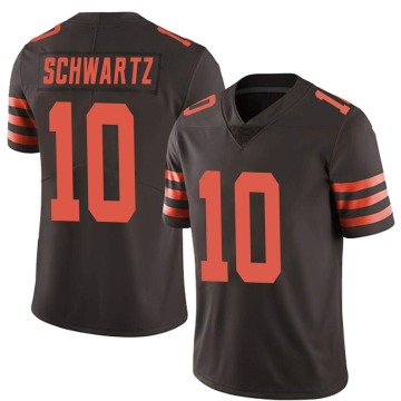 Anthony Schwartz Men's Brown Limited Color Rush Jersey