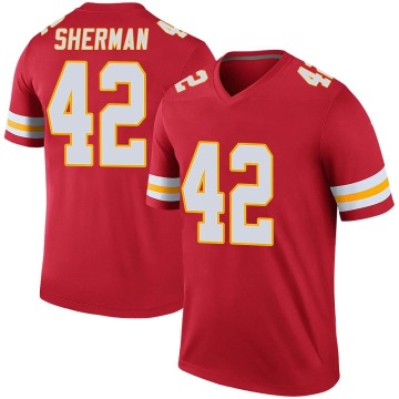 Anthony Sherman Men's Red Legend Color Rush Jersey