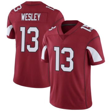 Antoine Wesley Youth Limited Cardinal Team Color Vapor Untouchable Jersey