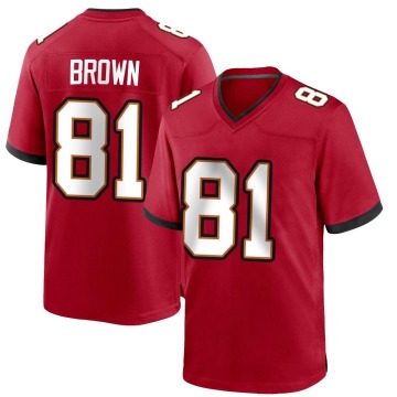 Antonio Brown Youth Red Game Team Color Jersey