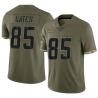 Antonio Gates Men's Olive Limited 2022 Salute To Service Jersey