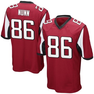 Antonio Nunn Youth Red Game Team Color Jersey