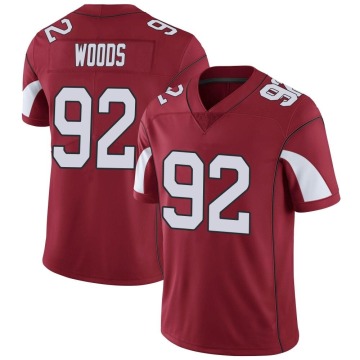 Antwaun Woods Youth Limited Cardinal Team Color Vapor Untouchable Jersey