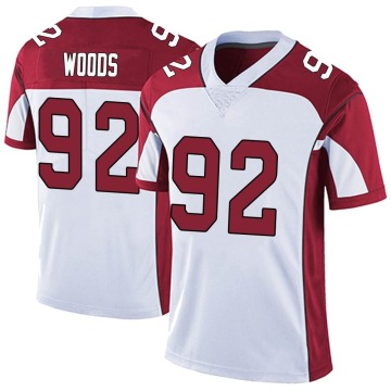 Antwaun Woods Youth White Limited Vapor Untouchable Jersey