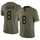 Archie Manning Youth Olive Limited 2022 Salute To Service Jersey