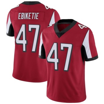 Arnold Ebiketie Youth Red Limited Team Color Vapor Untouchable Jersey
