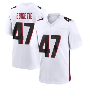 Arnold Ebiketie Youth White Game Jersey