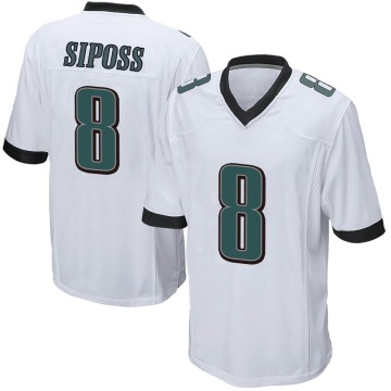 Arryn Siposs Youth White Game Jersey